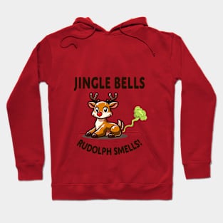 Jingle Bells Rudolph Smells Hoodie